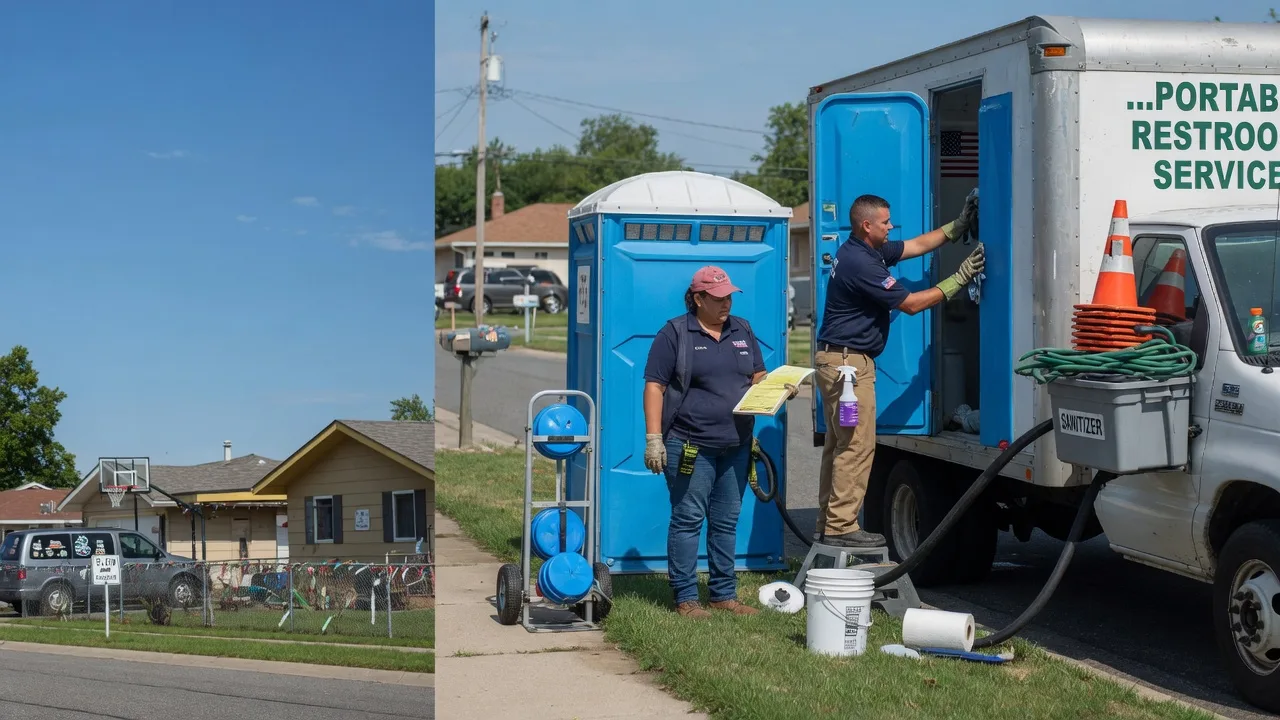 Portable Toilet Rental in Dover, AR near me